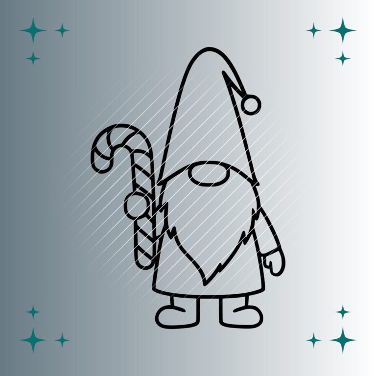 Wichtel Zuckerstange | Plotterdatei | SVG & PNG