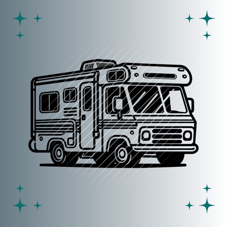 Wohnmobil | Plotterdatei | SVG & PNG