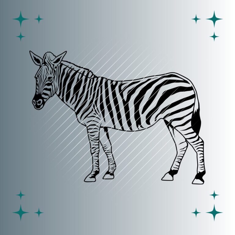 Zebra | Plotterdatei | SVG & PNG