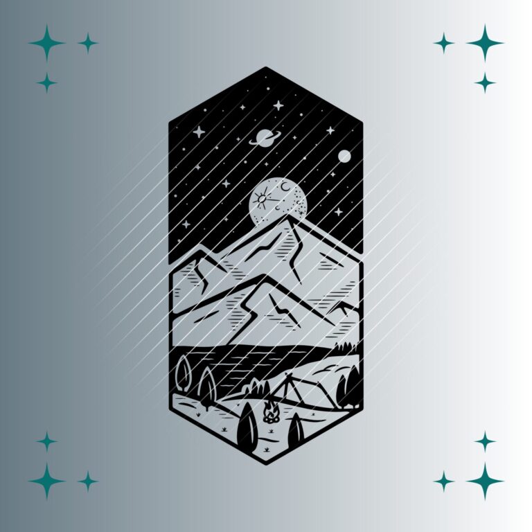 Zelt | Plotterdatei | SVG & PNG