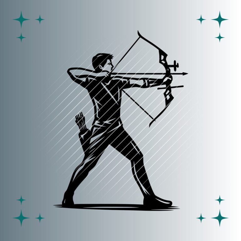 Bogenschütze #2 | Plotterdatei | SVG & PNG