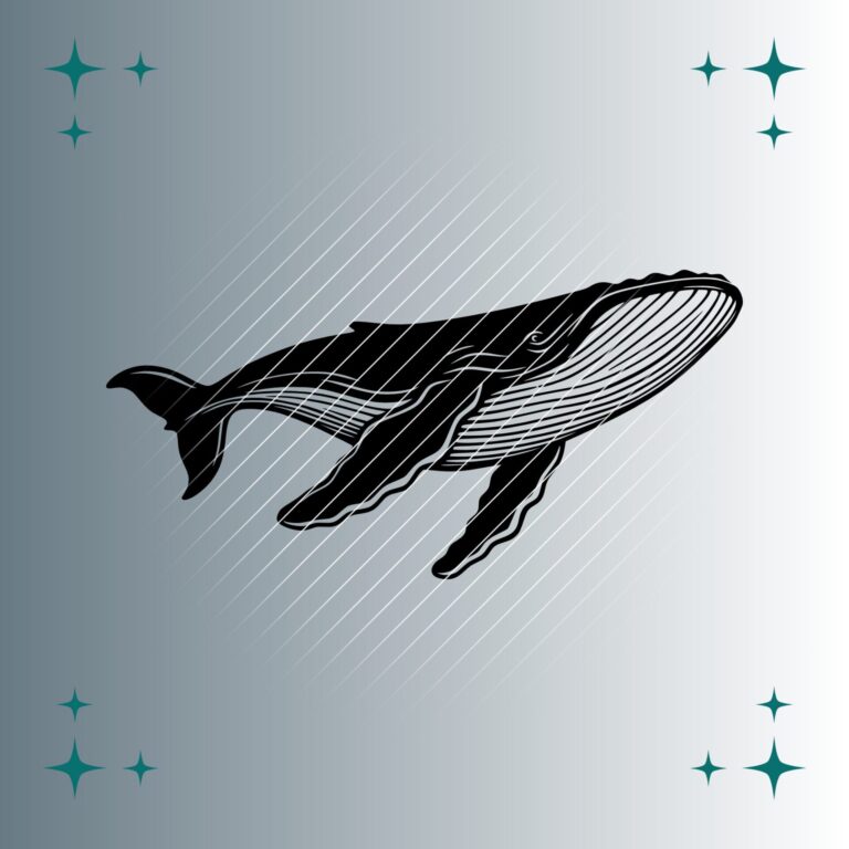 Buckelwal #3 | Plotterdatei | SVG & PNG