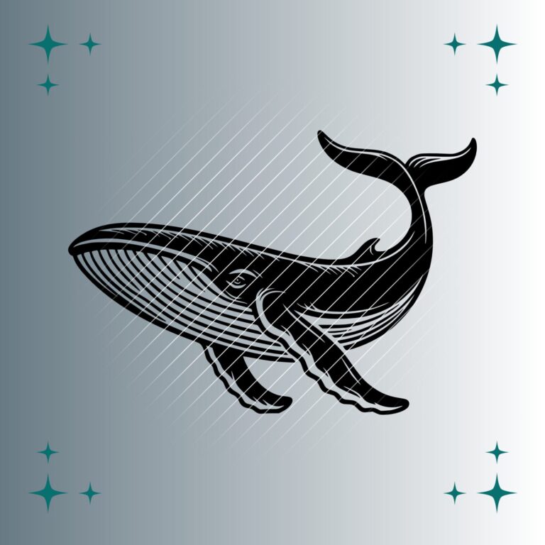 Buckelwal | Plotterdatei | SVG & PNG