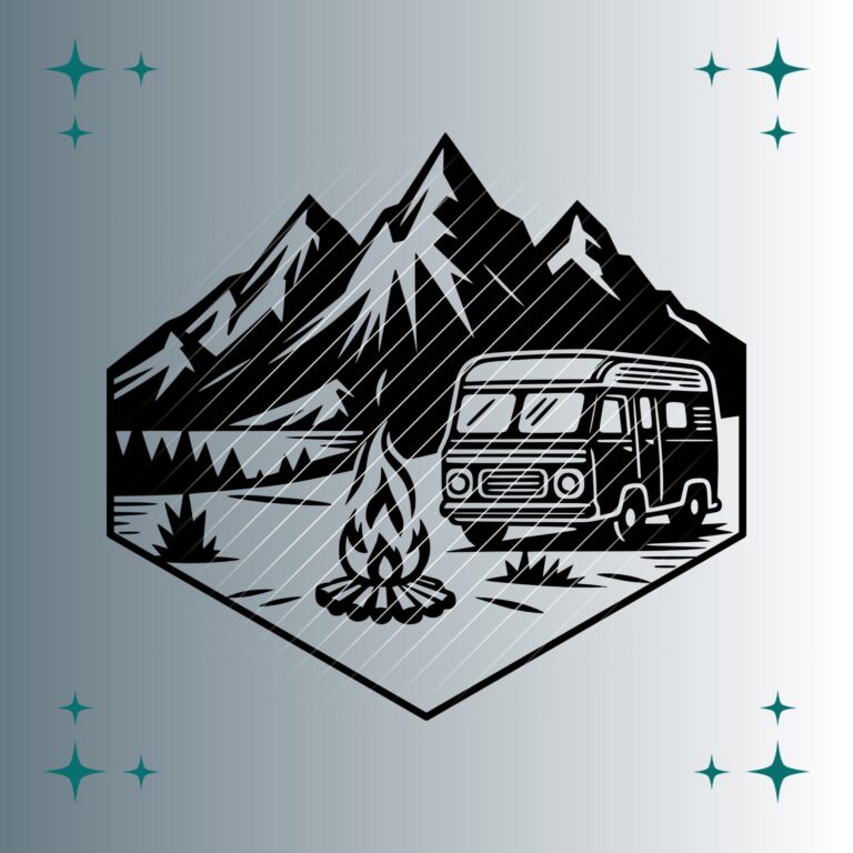 Camper #7 | Plotterdatei | SVG & PNG