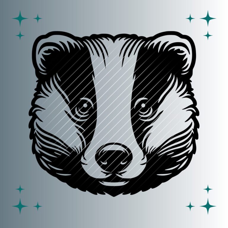 Dachs | Plotterdatei | SVG & PNG