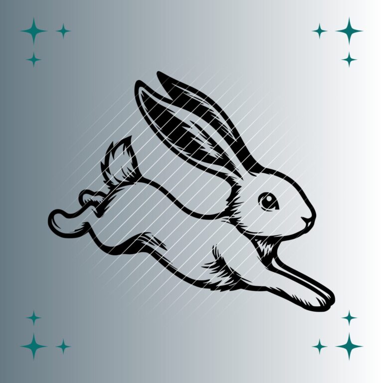 Feldhase #2 | Plotterdatei | SVG & PNG