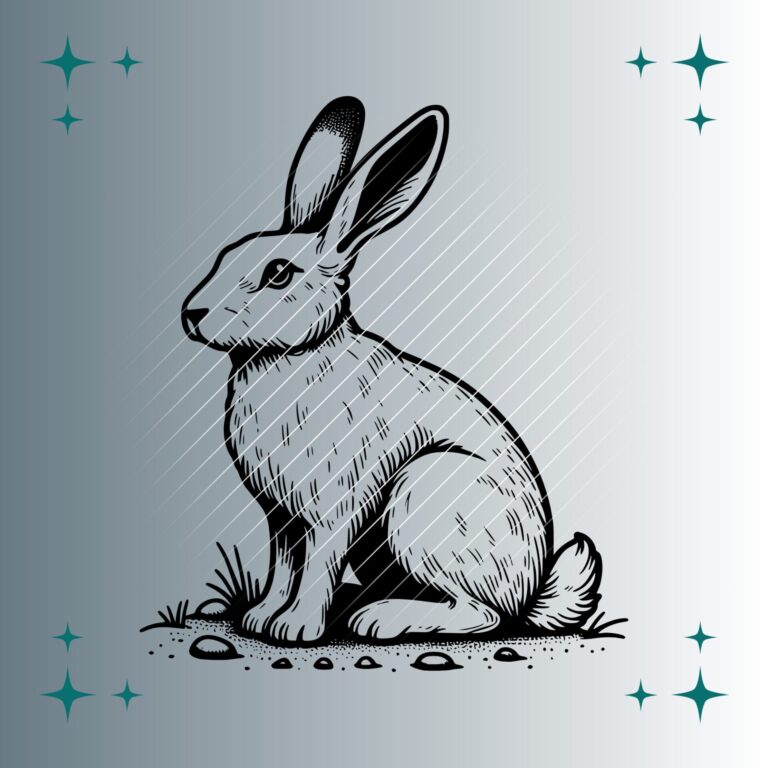 Feldhase | Plotterdatei | SVG & PNG