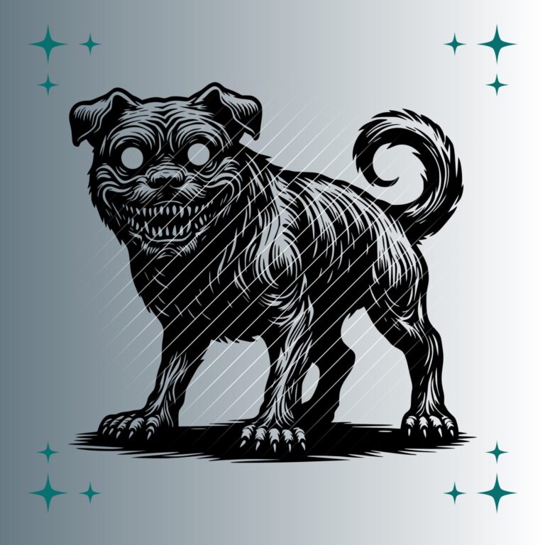 Höllenhund #2 | Plotterdatei | SVG & PNG