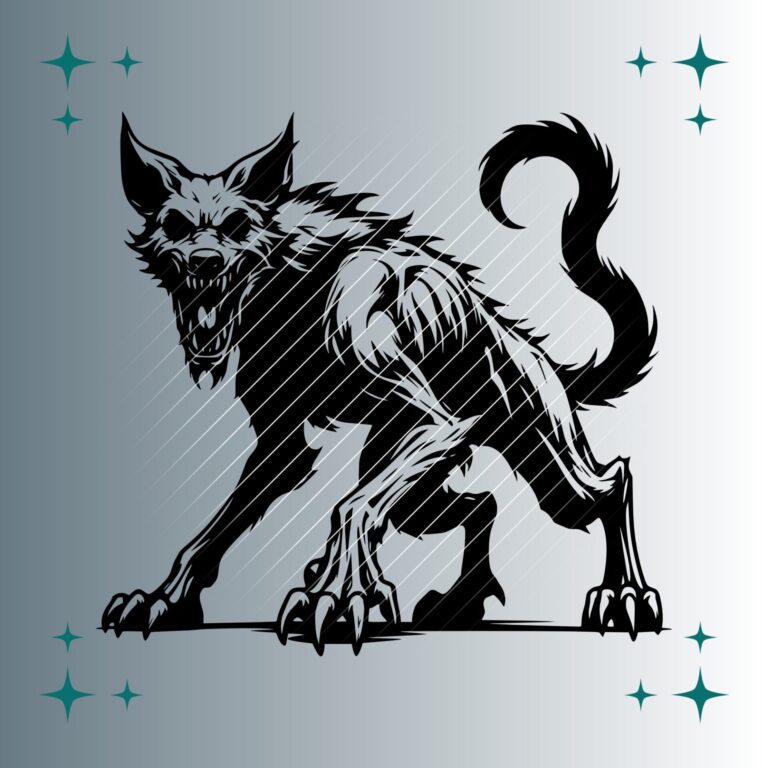 Höllenhund | Plotterdatei | SVG & PNG