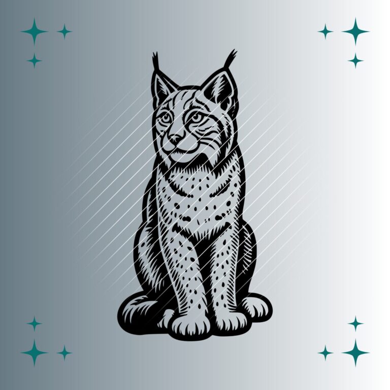 Luchs #2 | Plotterdatei | SVG & PNG