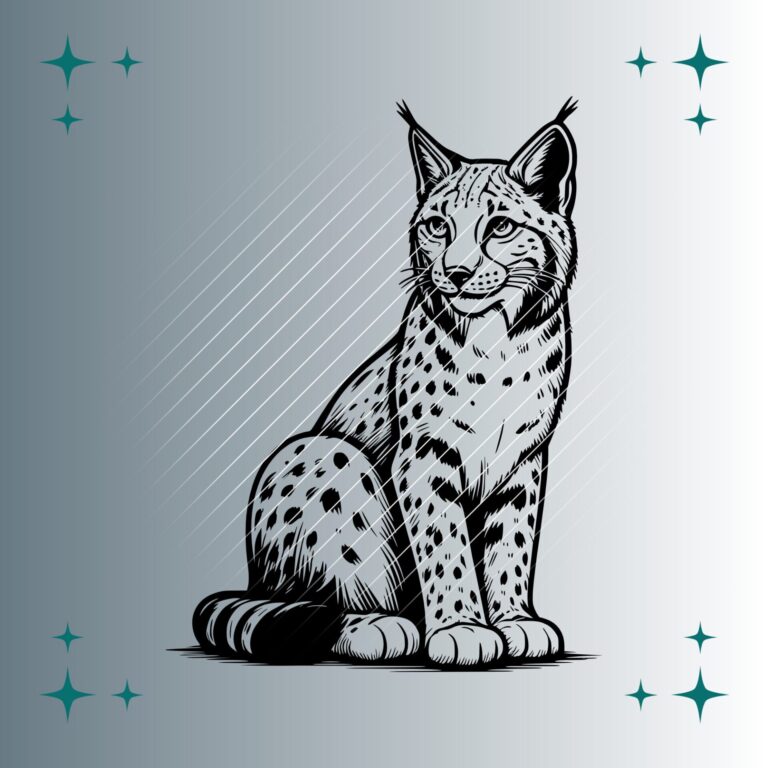 Luchs | Plotterdatei | SVG & PNG