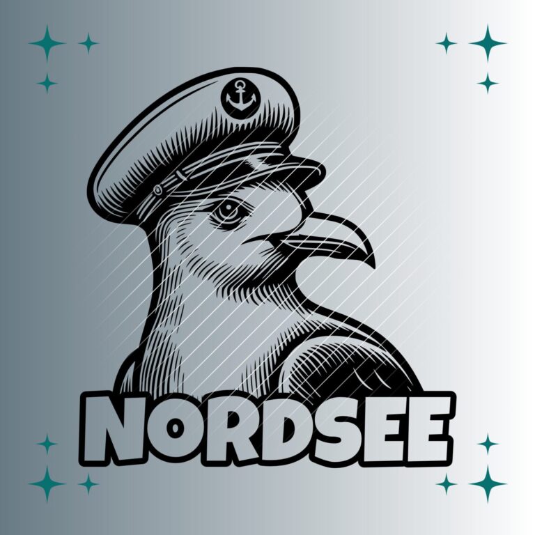 Nordsee Seemöwe Matrosenmütze | Plotterdatei | SVG & PNG
