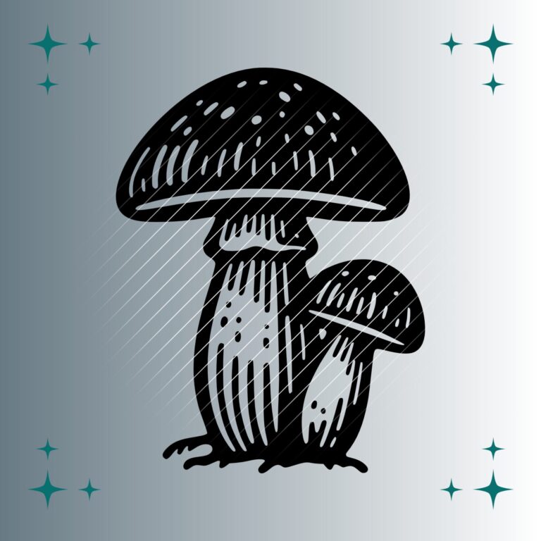 Pilze | Plotterdatei | SVG & PNG