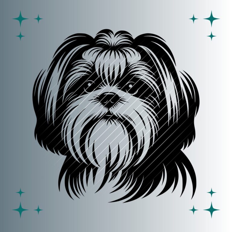 Shih Tzu #2 | Plotterdatei | SVG & PNG