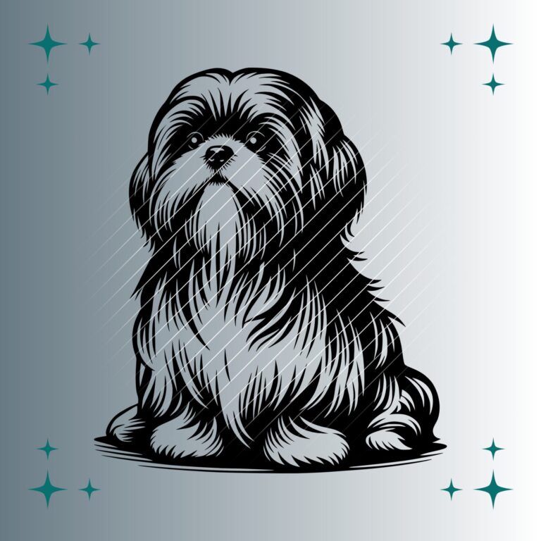 Shih Tzu #3 | Plotterdatei | SVG & PNG