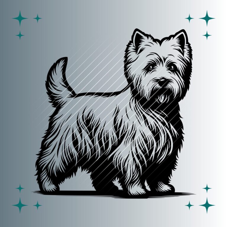 West Highland White Terrier | Plotterdatei | SVG & PNG