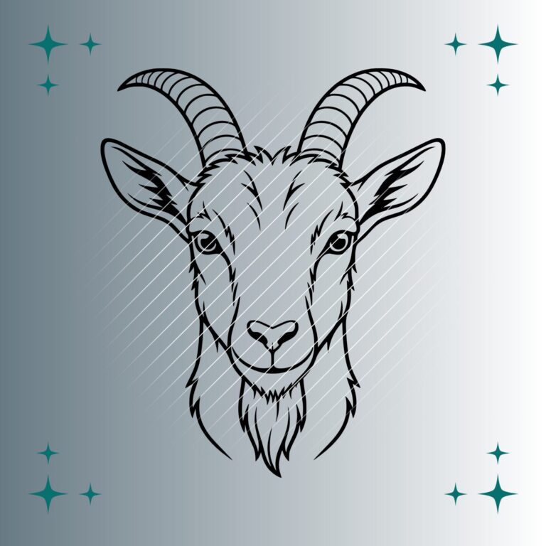 Ziege #3 | Plotterdatei | SVG & PNG