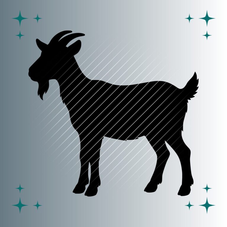 Ziege Silhouette | Plotterdatei | SVG & PNG
