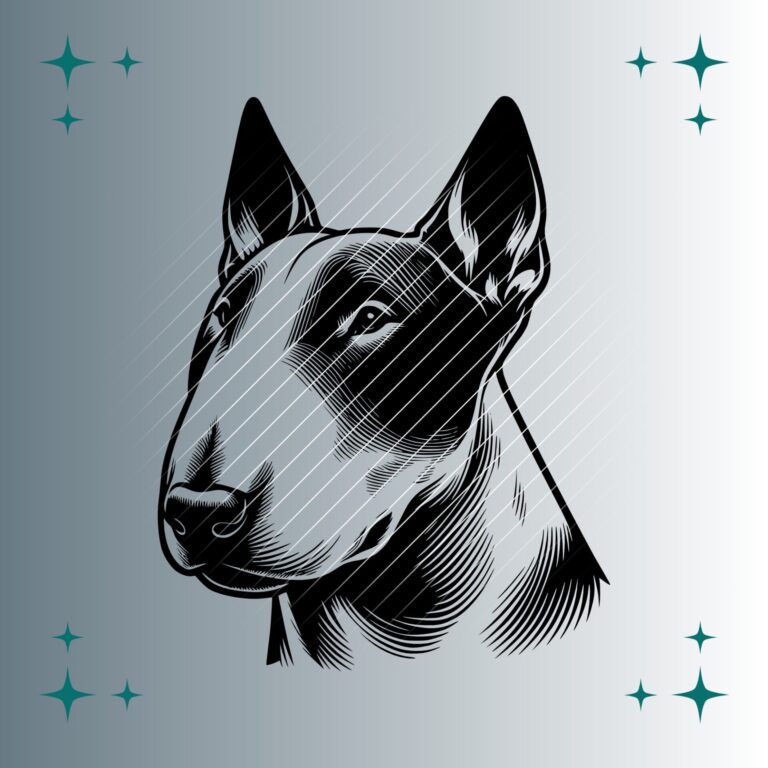 English Bull Terrier #2 | Plotterdatei | SVG & PNG
