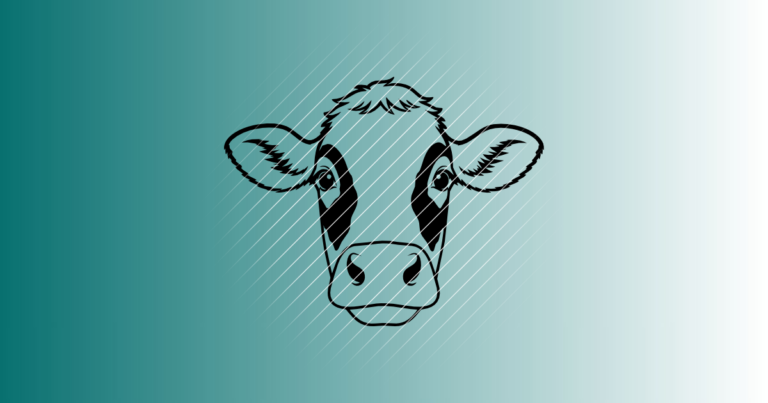 Fleckvieh Kuh #3 | Plotterdatei | SVG & PNG