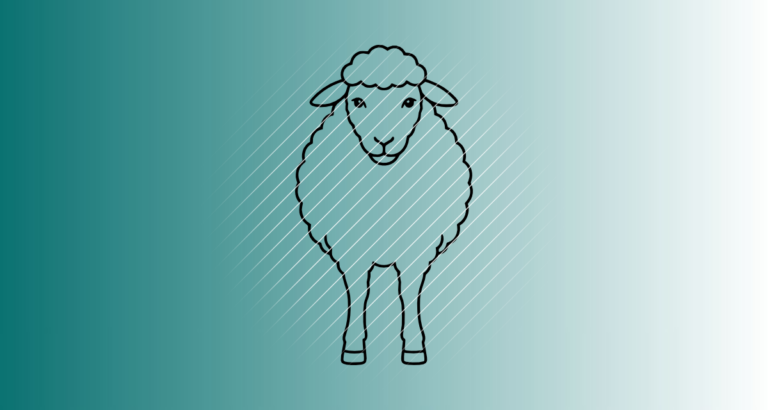 Schaf #2 | Plotterdatei | SVG & PNG