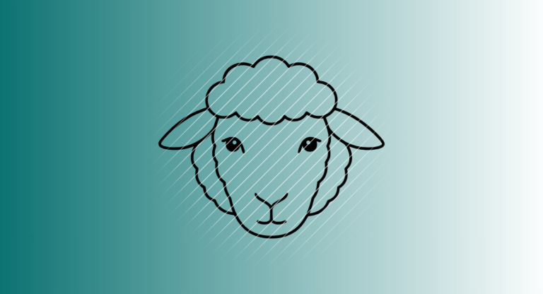 Schaf #4 | Plotterdatei | SVG & PNG