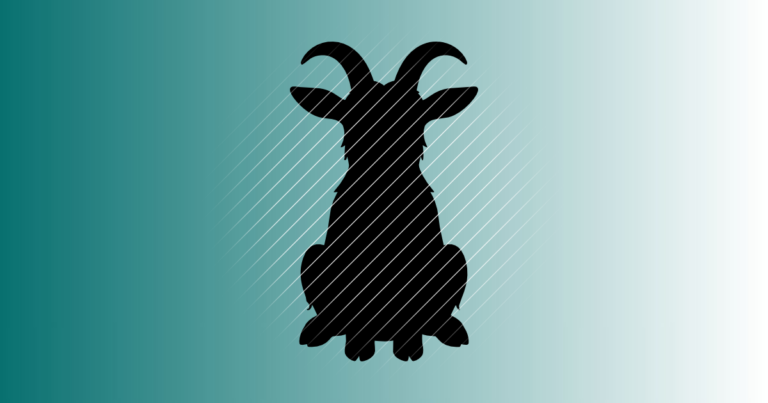 Ziege Silhouette #2 | Plotterdatei | SVG & PNG
