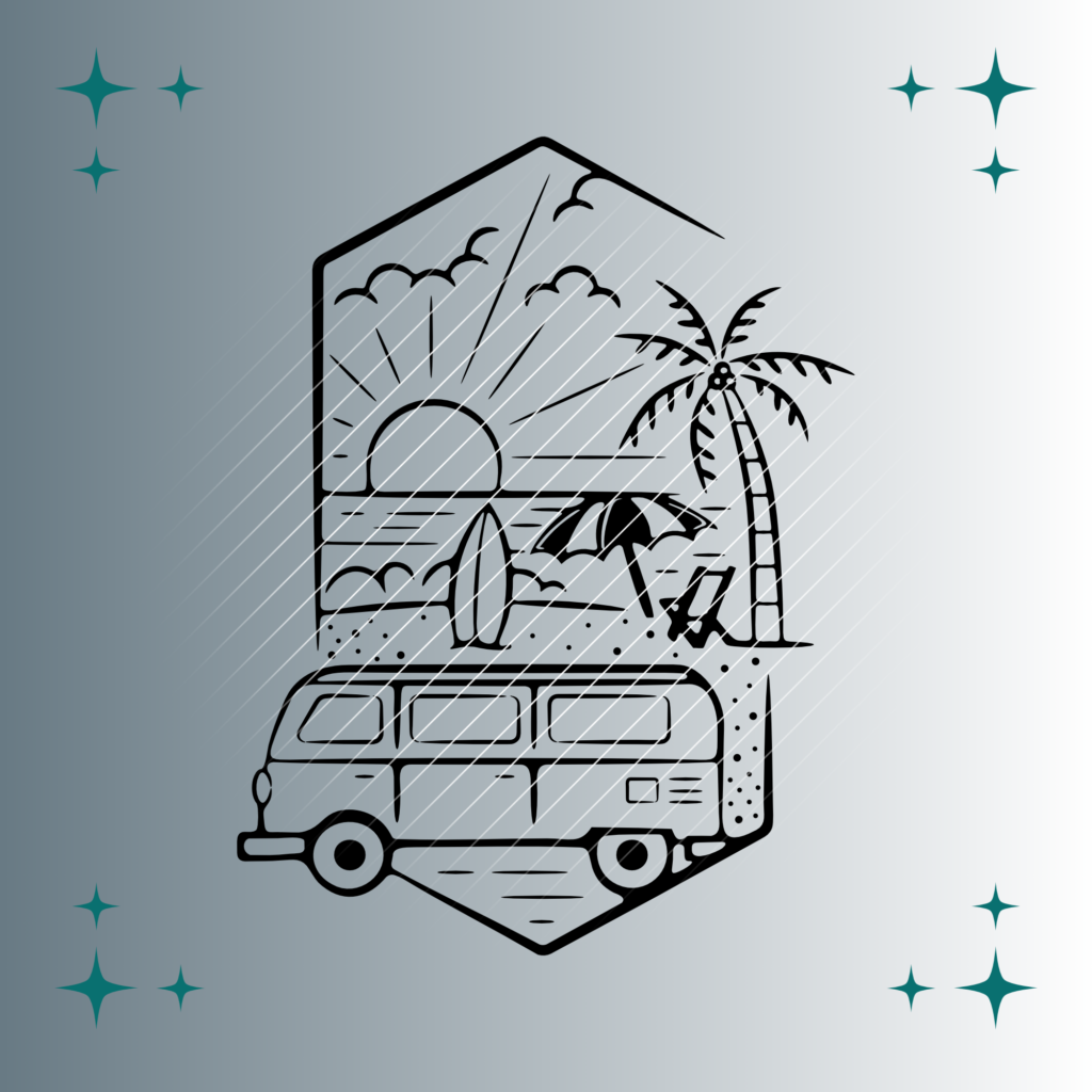 Camper #2 | Plotterdatei | SVG & PNG