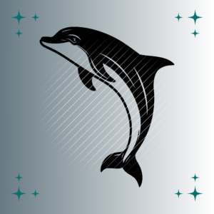 Delfin #2 | Plotterdatei | SVG & PNG
