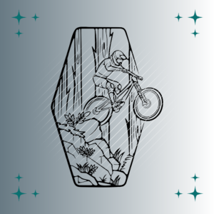 Downhillfahrer | Plotterdatei | SVG & PNG