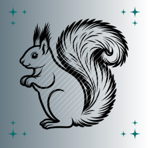 Eichhörnchen #4 | Plotterdatei | SVG & PNG