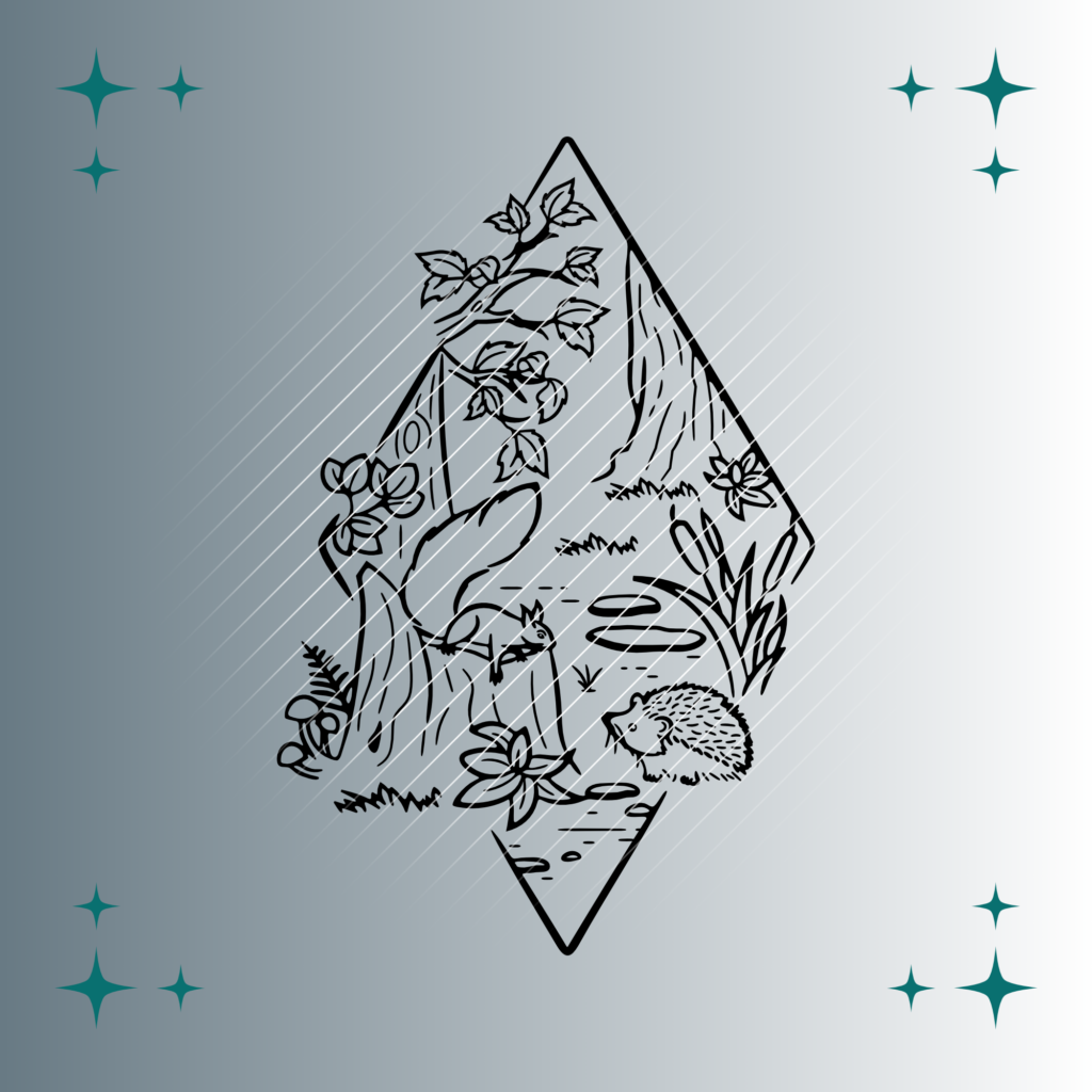 Eichhörnchen & Igel | Plotterdatei | SVG & PNG