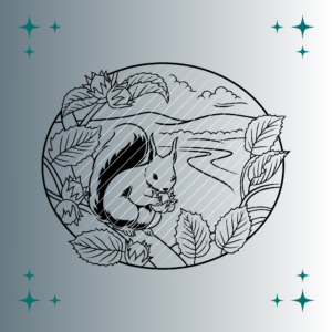 Eichhörnchen | Plotterdatei | SVG & PNG
