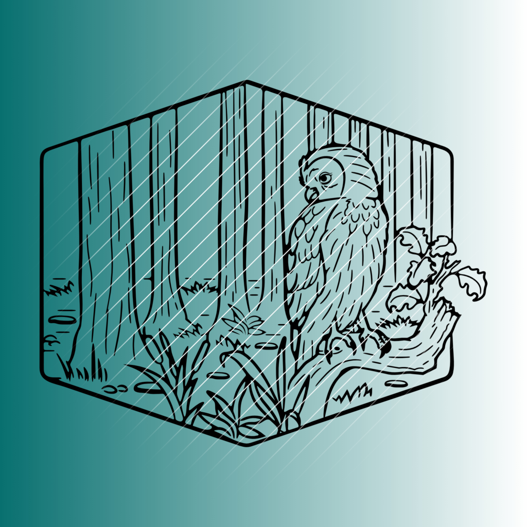 Eule | Plotterdatei | SVG & PNG