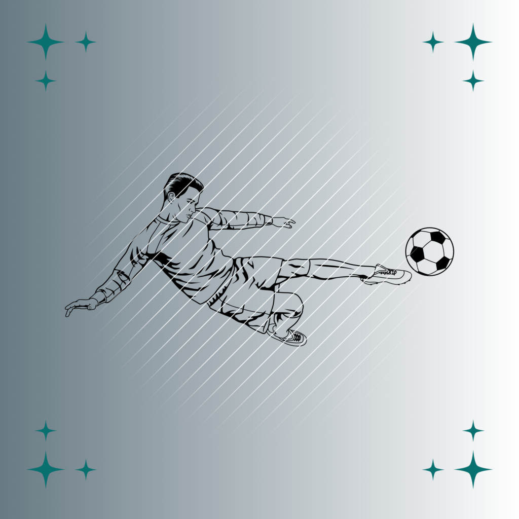 Fußballspieler | Plotterdatei | SVG & PNG