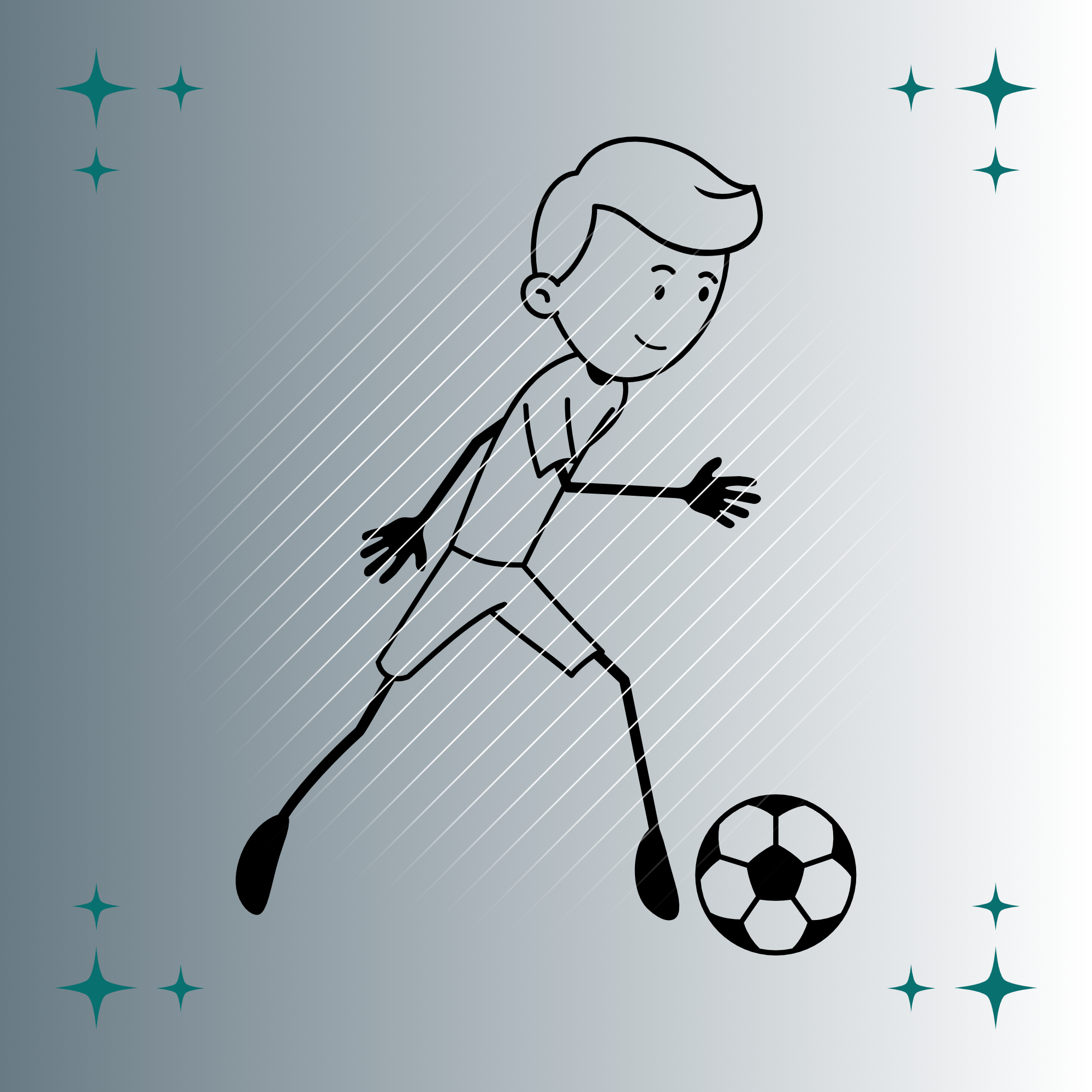 Fußballspieler Strichmännchen #3 Plotterdatei SVG PNG www.famafami.de Fußballspieler Strichmännchen #3 | Plotterdatei | SVG & PNG