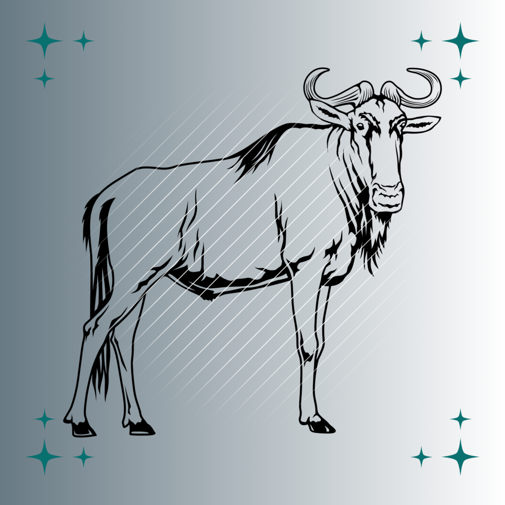 Gnu | Plotterdatei | SVG & PNG
