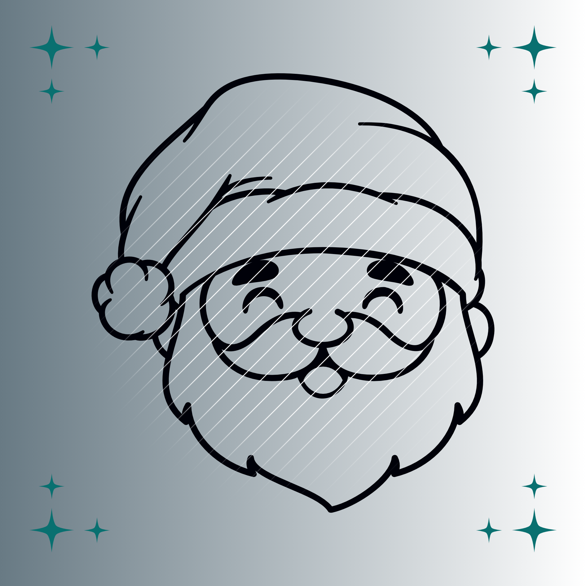Happy Weihnachtsmann Plotterdatei SVG PNG www.famafami.de Happy Weihnachtsmann | Plotterdatei | SVG & PNG