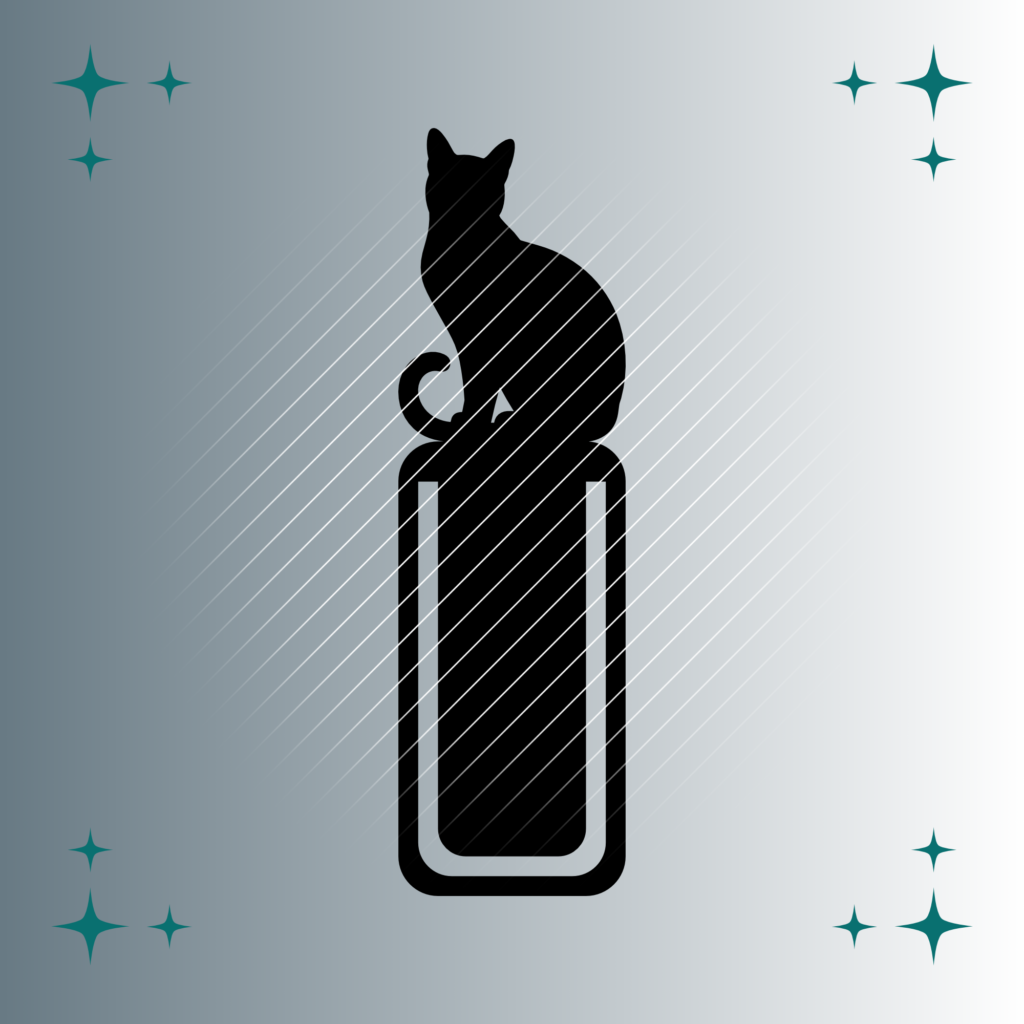 Katze Lesezeichen #2 | Plotterdatei | SVG & PNG