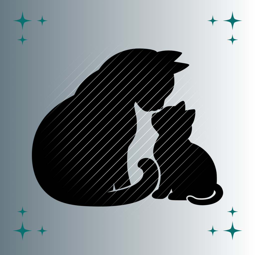 Katzen Silhouette | Plotterdatei | SVG & PNG