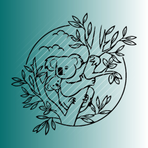 Koalas | Plotterdatei | SVG & PNG