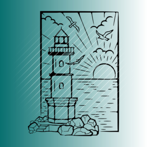 Leuchtturm #2 | Plotterdatei | SVG & PNG