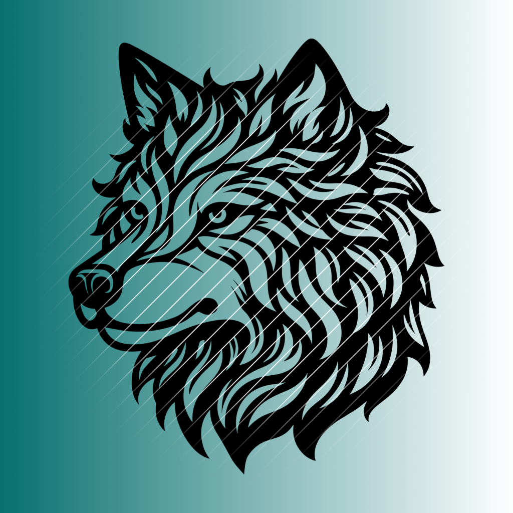 Monsterwolf | Plotterdatei | SVG & PNG