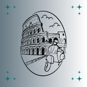 Motorroller | Plotterdatei | SVG & PNG
