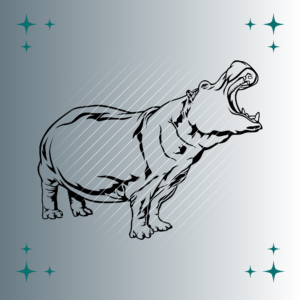 Nilpferd | Plotterdatei | SVG & PNG