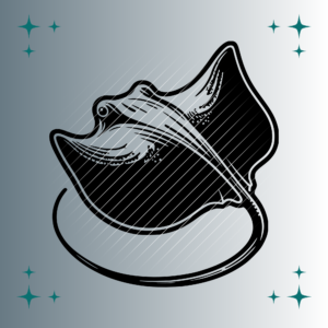 Rochen #2 | Plotterdatei | SVG & PNG