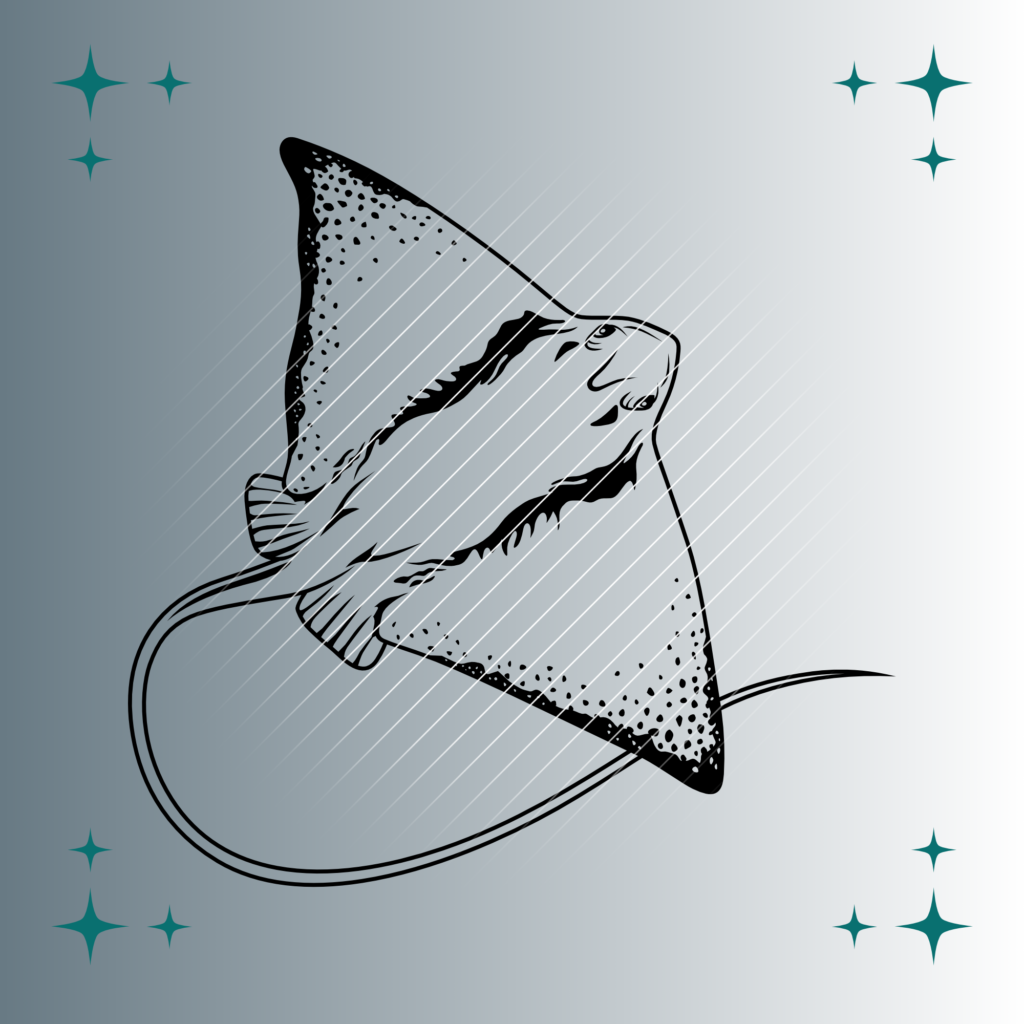 Rochen | Plotterdatei | SVG & PNG