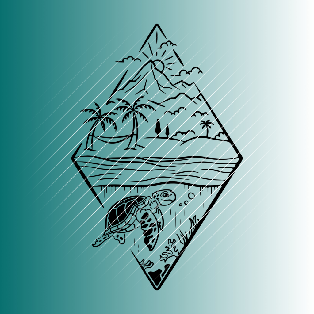 Schildkröte | Plotterdatei | SVG & PNG