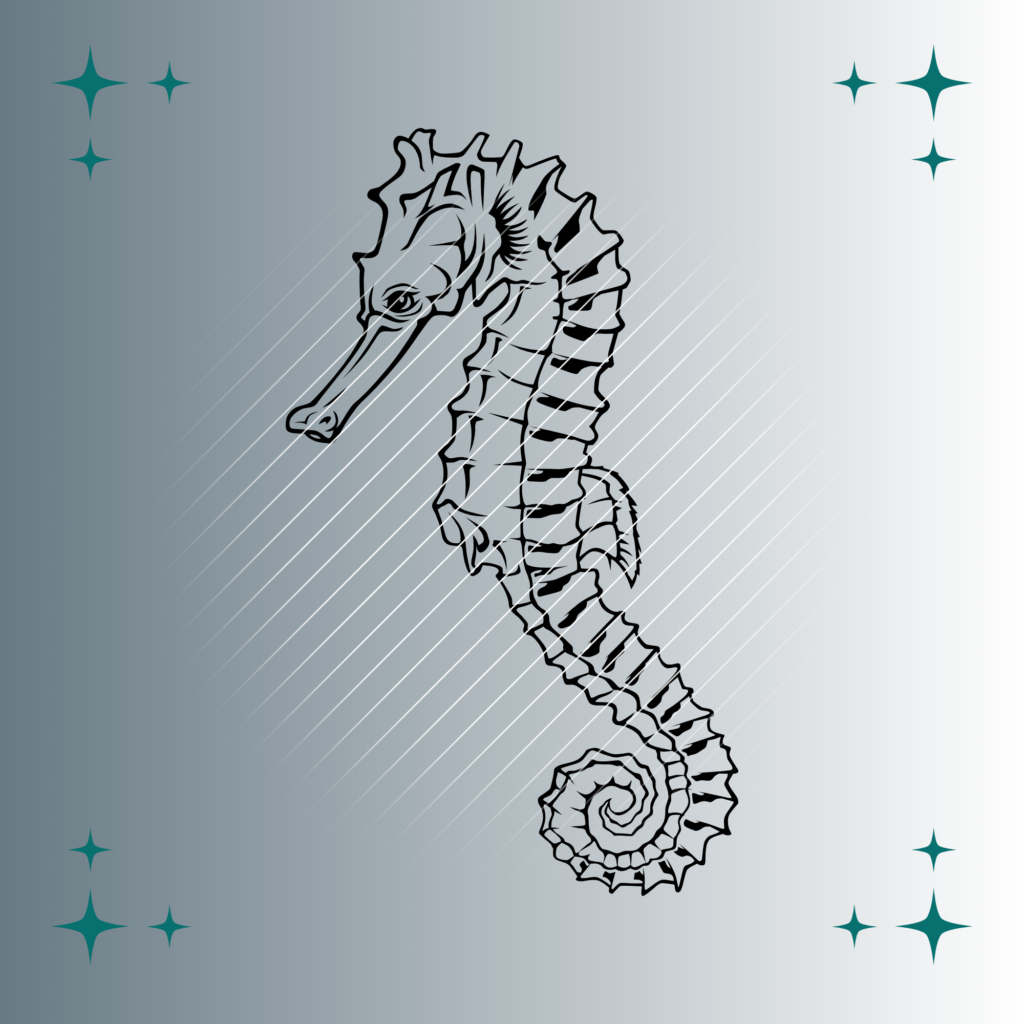 Seepferd | Plotterdatei | SVG & PNG