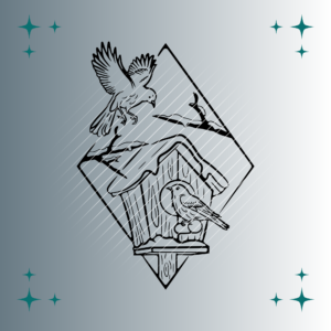 Vogelhaus Winter | Plotterdatei | SVG & PNG